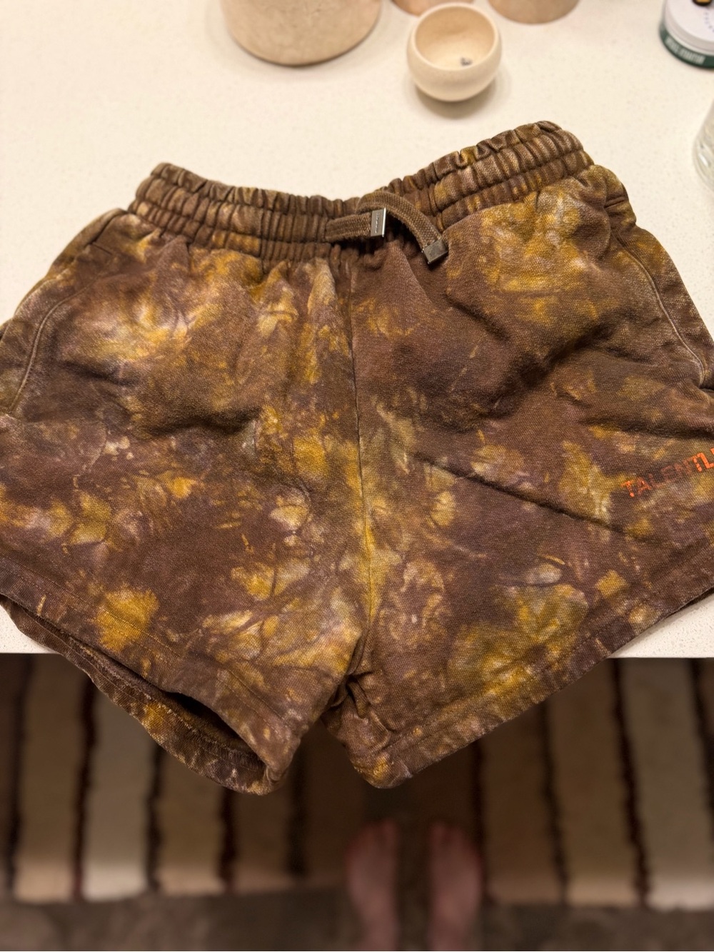 TALENTLESS Tie-Dye Drawstring Shorts